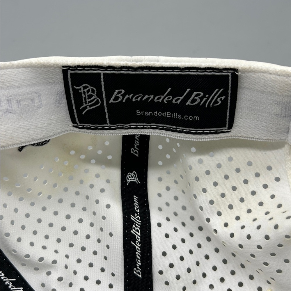 Branded Bills White Golf Hat Performance 500 - Picture 5 of 7
